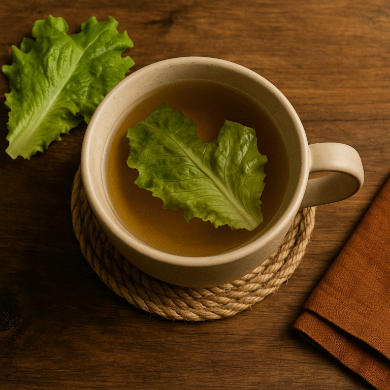 Infusión de lechuga para dormir mejor: receta casera y beneficios