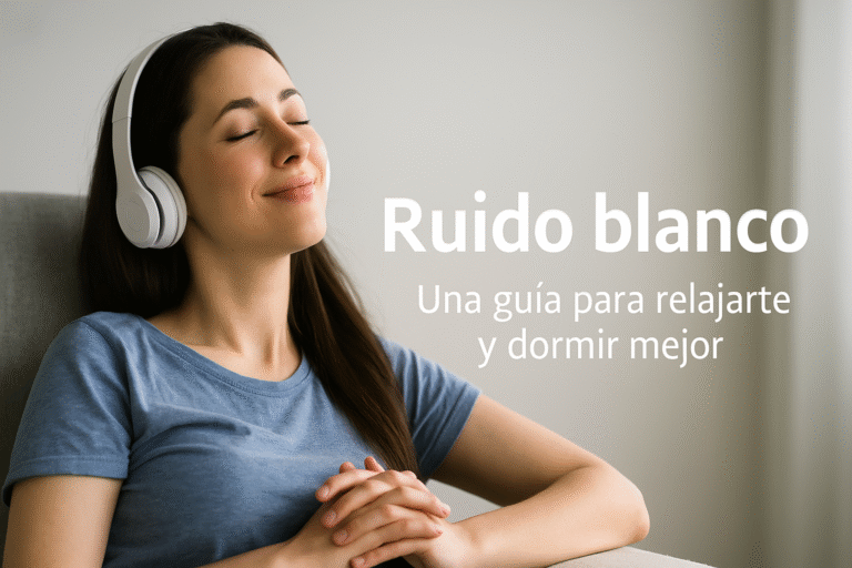 Descubre cómo el ruido blanco puede ayudarte a dormir mejor