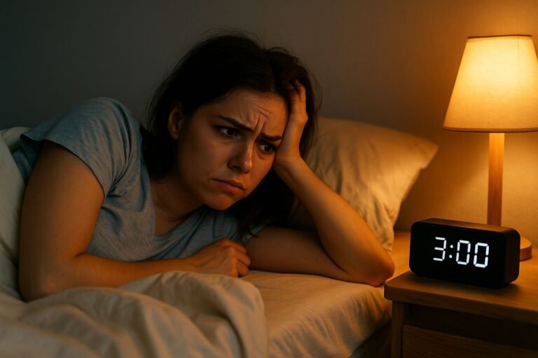 ¿Por qué me despierto a las 3 de la mañana? Causas y soluciones reales